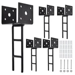 Pack U Shape Post Anchor 4"X Base For Concrete Galvanized. Fixed Price $50.41.
