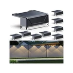 Lianglome Solar Fence Lights Outdoor - 3000/4000/6000K Mode, IP65 Waterproof. Fixed Price $51.30.
