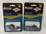 Veranda 73025691 Vinyl Fence Post Top & Rail Connection Clips 2-PACKS 20-PIECES. Fixed Price $10.80.