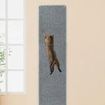 Fhtonge 71X15.8 Thickened Cat Wall Climbing Carpet With 16 Fixed Nails, Grey. Fixed Price $36.64.