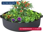 Ztohpyo 15 Gallon Grow Bags, Round Fabric Raised Garden Beds Planter Pots. Fixed Price $12.48.