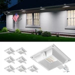 Solar Powered Gutter Lights Outdoor Waterproof Fence Deck Wall Lamp No Drilling. Fixed Price $113.39.