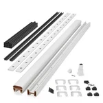 Transcend Ft. X 36 In. Classic White Composite Horizontal Deck Rail Kit With B. Fixed Price $335.71.