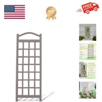 Dura-trel Pvc Garden Trellis For Climbing Vine Plants, Cambridge, Mocha, 28" .... Fixed Price $125.09.