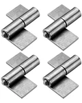Sparkwhiz Weld On Hinges Heavy Duty For Metal Gates, Doors And Trailers, Pack.... Fixed Price $37.49.