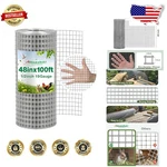 Amagabeli 1/2" Hardware Cloth 48X100FT Heavy Duty Welded Wire Fence Mesh. Fixed Price $230.99.