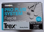 100 Starborn Pro System Fascia Deck Epoxy Screws Trex Rocky Harbor. Fixed Price $62.99.
