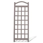 Dura-trel Cambridge 28 X 75 Inch Pvc Vinyl Outdoor Garden Patio Trellis, Mocha. Fixed Price $76.99.