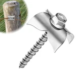 304 Stainless Steel Fence Staples, 100 Pcs Reusable Nails For Softwood,.... Fixed Price $42.37.