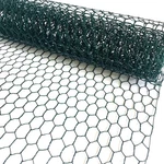 Chicken Wire, Easy To Shape, 15.7 X 87 Inches, Green Pvc Coated Lightweight G.... Fixed Price $13.16.