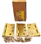 Box Of 3 Hinges Stanley Wr RD741 Round Corner. Fixed Price $6.95.