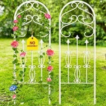 Garden Trellis 2 Pack 60 X18 Climbing Plants Outdoor White Amagabeli Home Roses. Fixed Price $104.99.