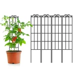 Arifaro 37.5'' Metal Garden Trellis For Climbing Plants,(pack Of 4) Indoor/ou.... Fixed Price $64.62.
