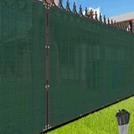 Green 6FT Privacy Fence Windscreen Mesh Shade Cover Garden Balcony Yard. Fixed Price $449.38.