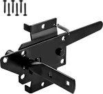 Gate Latch For Wood Fence, Heavy Duty Self Locking, Automatic Release, Black. Fixed Price $23.32.