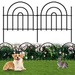 Uliok Decorative Garden Fence, 15 Panels No Dig 21.25FT(L) X13IN(H) Animal. Fixed Price $51.98.