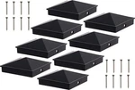 Greenlighting 4X4 Aluminum Pyramid Post Cap Cover (black 8 Pack,. Fixed Price $45.99.