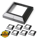 Aecxm 5.5" Post Base Cover Black 8PK. Fixed Price $199.99.