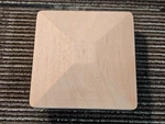 (qty 6) Captiva PYTB0358 Pyramid Miterless 4X4 Wood Post 3-5/8" Mahogany. Fixed Price $39.00.