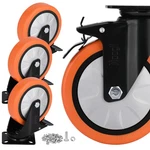 (6 Inch) Industrial Brake Caster Heavy Duty,load Capacity 4000LBS, Noise P.... Fixed Price $121.79.