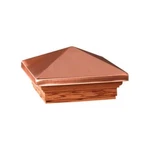 Universal Forest 5994702 6 X In. Copper Wood Post Cap. Fixed Price $177.02.