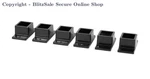 Fortress Athens Gloss Black Aluminum Fence Wall Mount Bracket (6-PACK). Fixed Price $16.96.