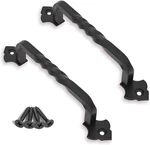 Ovov 2 Pack Barn Door Pull Handle Hardware For Wooden Garden Gate Shed Cabinet. Fixed Price $20.95.