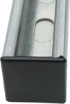 60 Pack 1-5/8" X Strut Channel End Caps, Square Plug Fittings For Pro. Fixed Price $32.95.