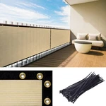Royal Shade 3' X 10' Beige Balcony Privacy Screen Apartment Above Railing Por.... Fixed Price $33.80.