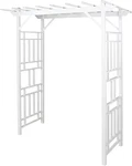 Dura-trel Wellington Arbor, Vinyl Garden Archway For Outdoors, White, 72" X 85". Fixed Price $172.03.