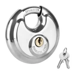 Aselected 70 Mm Stainless Steel Disc Lock Outdoor Heavy Duty Waterproof Ant. Fixed Price $33.59.