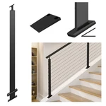 Muzata Black Slope Cable Railing 36 Inch For 25-40 Post,. Fixed Price $127.07.