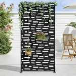 Dovelina 6FT.X 4FT. White Outdoor Freestanding Metal Privacy Screen Decorative -. Fixed Price $219.45.