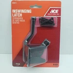 Ace Inswinging Latch 1-3/4" Black #5286711. Fixed Price $10.75.