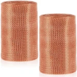 Gisafai 8" X 100 Ft Copper Mesh Rodent Control Wool For Slugs Rustproof. Fixed Price $68.81.