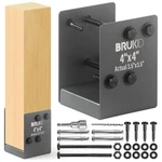 Stainless Steel 4 X (actual: 3.5") Deck Post Base, Anchor Brack.... Fixed Price $58.99.