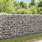 Pemberly Row 47.2"X11.8"X19.7" Gabion Basket In Galvanized Steel Silver. Fixed Price $80.88.