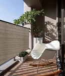 2', 3' Tall Windscreen Outdoor Privacy Mesh Fence Cover Garden Walnut. Fixed Price $53.69.