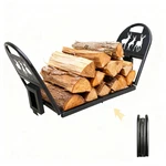 Ia Garden 36-INCH Heavy Duty Foldable Firewood Rack Portable Metal Log Hold.... Fixed Price $51.22.