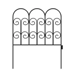 Origin Point Jasmine Classic Decorative Steel Landscape Border Fence Section. Fixed Price $27.08.