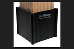Post Shields Blk 4X4 4" - Black. Fixed Price $39.21.