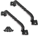 Ovov 2 Pack Barn Door Pull Handle Hardware For Wooden Garden Gate Shed Cabine.... Fixed Price $21.42.