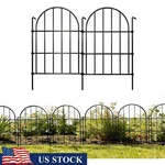 Metal Garden Fence Panels Pet Barrier 20FT Outdoor Dog Wire Fencing Edging New. Fixed Price $34.35.