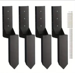 Vevor Fence Post Anchor Repair Kit 4 Pack Inner X3.5 Support Stakes. Fixed Price $47.00.