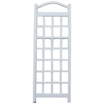 Dura-trel Cambridge 28 75 Inch Pvc Outdoor Garden Trellis, White (open Box). Fixed Price $76.58.