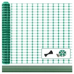 Garden Fence Pe Mesh 40" X100' Safety Barrier For Poultry Patio Dog. Fixed Price $58.00.