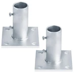 Gbgs Pcs 2" Chain Link Fence Post Floor Flange Mailbox Pole Holder Heavy Duty. Fixed Price $73.32.