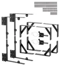 Vevor Gate Corner Brace Bracket 2SETS Anti Sag Frame Hardware Kit Iron. Fixed Price $37.99.
