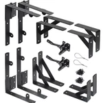 Wekis 2 Sets Anti Sag Gate Kit Heavy Duty No Corner Brace Bracke.... Fixed Price $68.29.