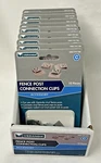 10X Veranda Fence Post Top Rail Connection Clips Vinyl -10 Per Pk 100. Fixed Price $40.00.